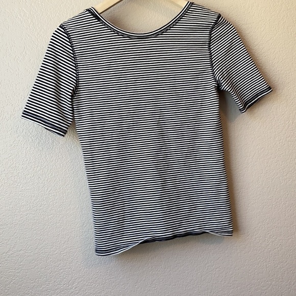 Levis Shirt Stripped Black and White Size Extra Small - Picture 6 of 6